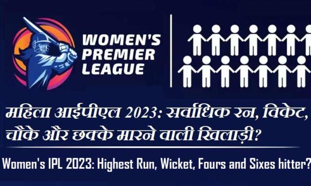 महिला आईपीएल 2023: सर्वाधिक रन, विकेट, चौके और छक्के मारने वाली खिलाड़ी? | WPL Records 2023: Highest run, wicket, fours and sixes hitter?