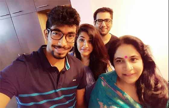 jasprit bumrah family