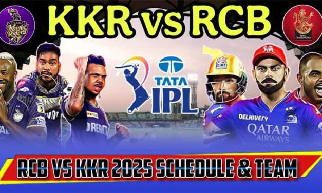 KKR vs RCB IPL 2025 Schedule,Teams Hindi | कोलकाता नाइट राइडर्स और रॉयल चैलेंजर्स बैंगलोर 2025 का शेड्यूल, टीम प्लेयर लिस्ट