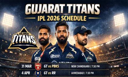 GT IPL 2026 शेड्यूल, टीम प्लेयर लिस्ट | Gujarat Titans IPL 2026 Schedule Hindi, Team List