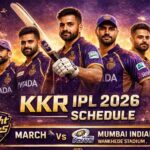 KKR IPL 2026 शेड्यूल, टीम प्लेयर लिस्ट | Kolkata Knight Riders IPL 2026 Schedule Hindi, Team List