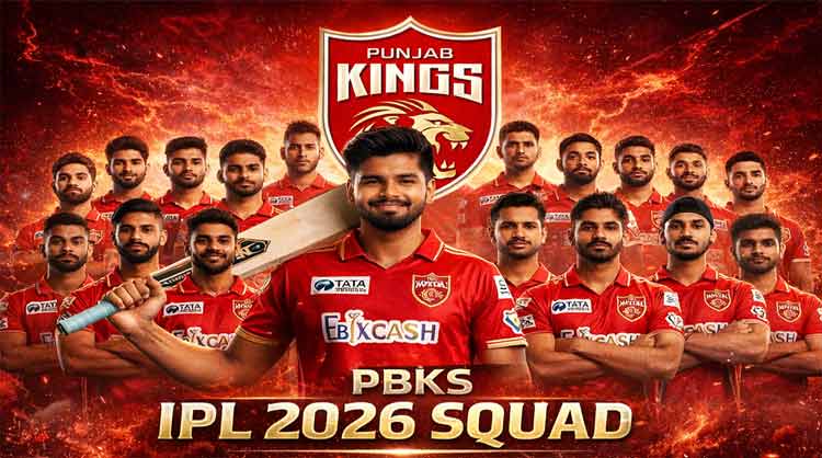 PBKS IPL 2026 शेड्यूल, टीम प्लेयर लिस्ट | Punjab Kings IPL 2026 Schedule Hindi, Team List