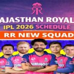 RR IPL 2026 शेड्यूल, टीम प्लेयर लिस्ट | Rajasthan Royals IPL 2026 Schedule Hindi, Team List