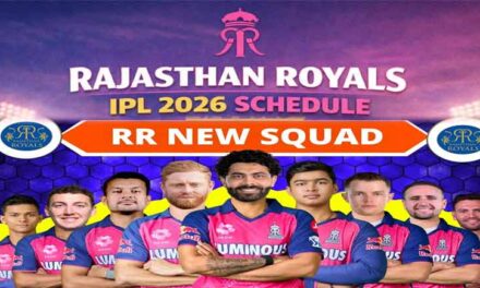 RR IPL 2026 शेड्यूल, टीम प्लेयर लिस्ट | Rajasthan Royals IPL 2026 Schedule Hindi, Team List