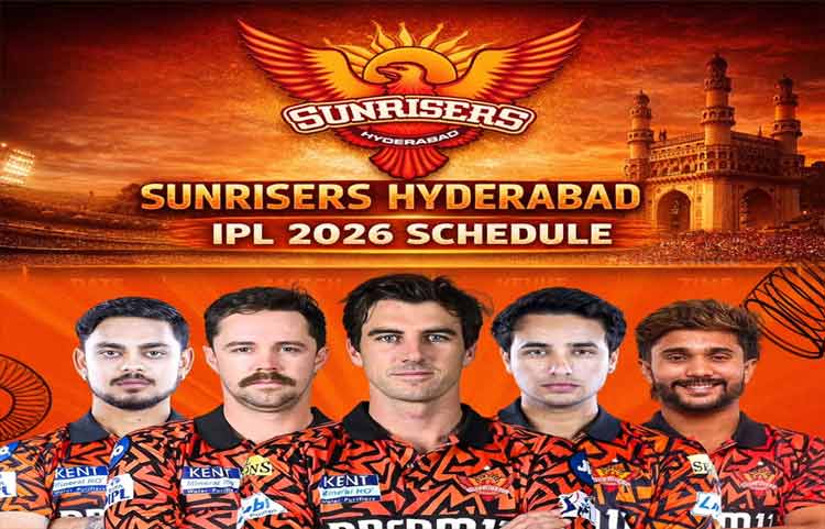 SRH IPL 2026 शेड्यूल, टीम प्लेयर लिस्ट | Sunrisers Hyderabad IPL 2026 Schedule Hindi, Team List