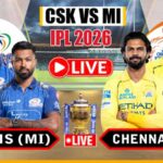 मुंबई इंडियंस और चेन्नई सुपर किंग्स  IPL लाइव मैच | CSK vs MI IPL Live Match