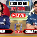 RCB vs GT IPL Live Match – रॉयल चैलेंजर्स बेंगलुरु और गुजरात टाइटंस IPL लाइव मैच