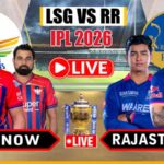 राजस्थान रॉयल्स और राजस्थान रॉयल्स IPL लाइव मैच | RR vs LSG IPL Live Match