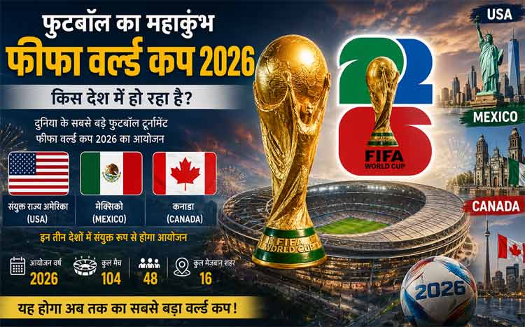 FIFA World Cup 2026: फुटबॉल के महाकुंभ फीफा वर्ल्ड कप किस देश में हो रहा है